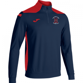 Dungannon Hockey Club Championship 6 Mens Quarter Zip Navy/Red